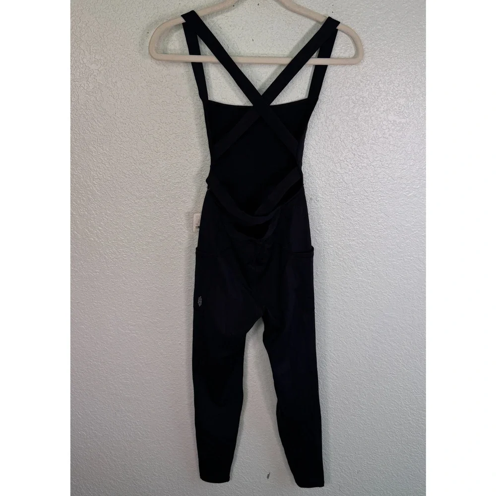 Free People Movement My High Jumpsuit Womens XS One Piece Lounge FP Move NEW